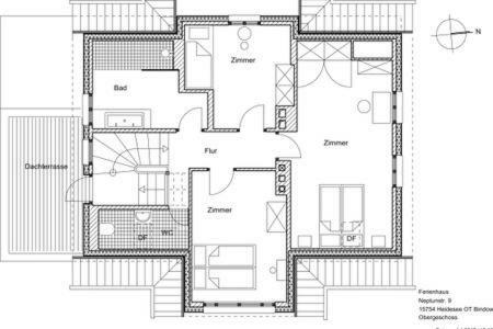 Ferienhaus Bindow Heidesee Luaran gambar