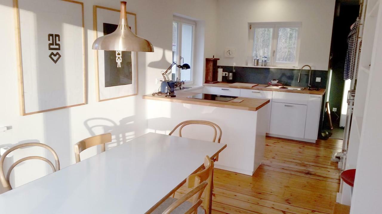 Ferienhaus Bindow Heidesee Luaran gambar